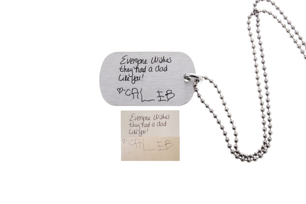 Handwriting Necklace - Customize