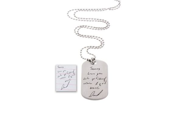 Handwriting Necklace