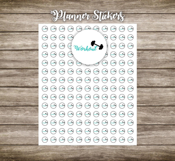 Planner Stickers- Workout stickers