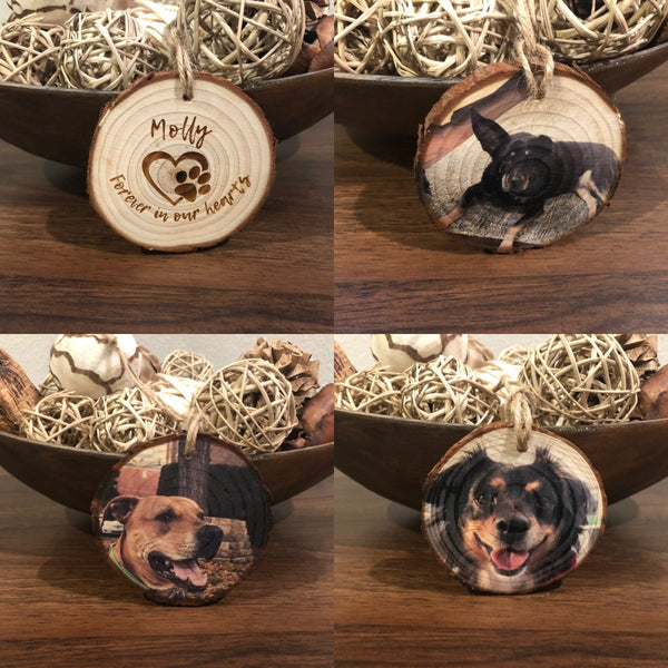 Wood Ornament - Pet Keepsake