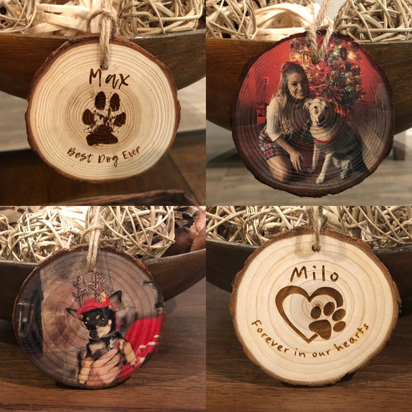 Wood Ornament - Pet Keepsake