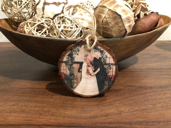 Wood Ornament - Our First Home