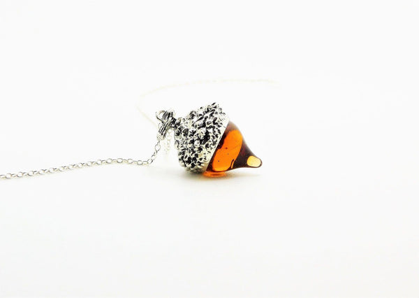 acorn necklace