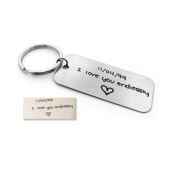 Handwriting Keychain