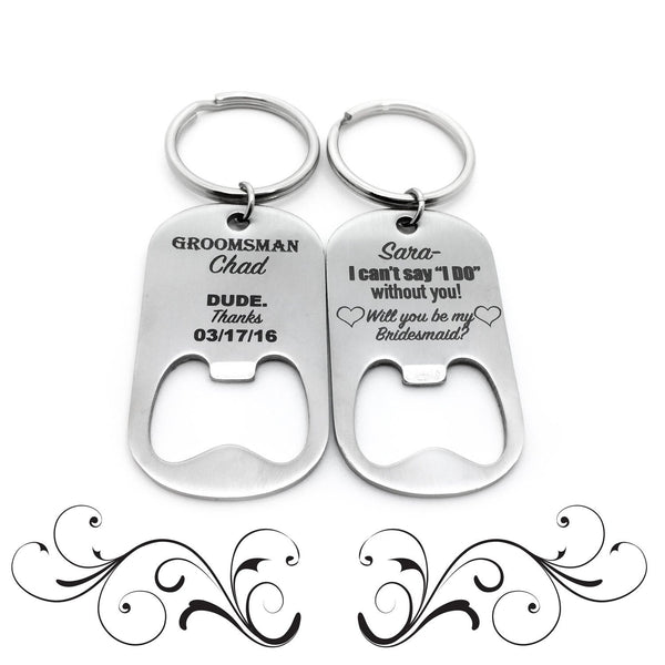 Bridesmaid Gifts, I couldn't say I do without you - Anomaly Creations & Designs