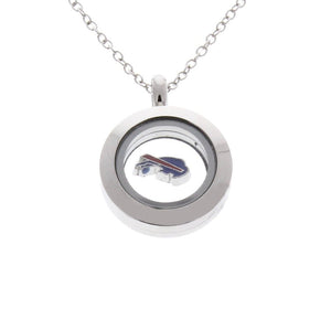 Buffalo Bills Floating Locket Necklace