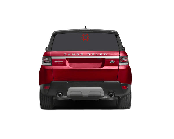 Firefighter Maltese Cross Decal