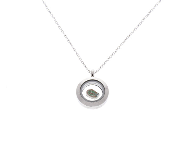 Florida Gators Floating Locket Necklace