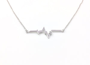 Electrocardiogram EKG Heartbeat Necklace - Anomaly Creations & Designs