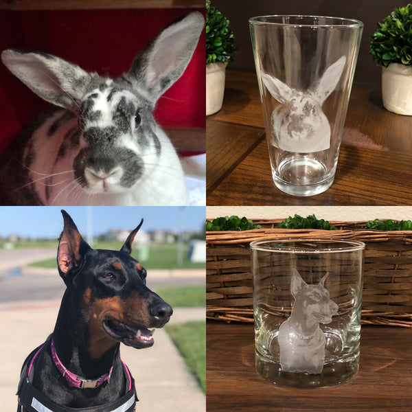 Pet Photograph Glass