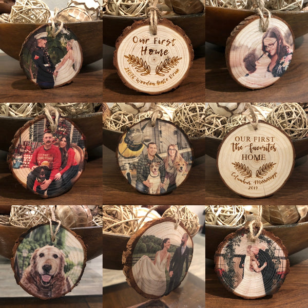 Wood Ornaments