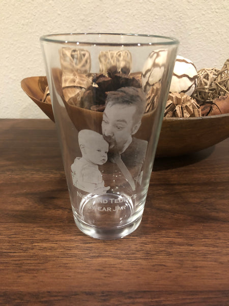 Photograph Engraved Glass