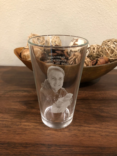 Photograph Engraved Glass