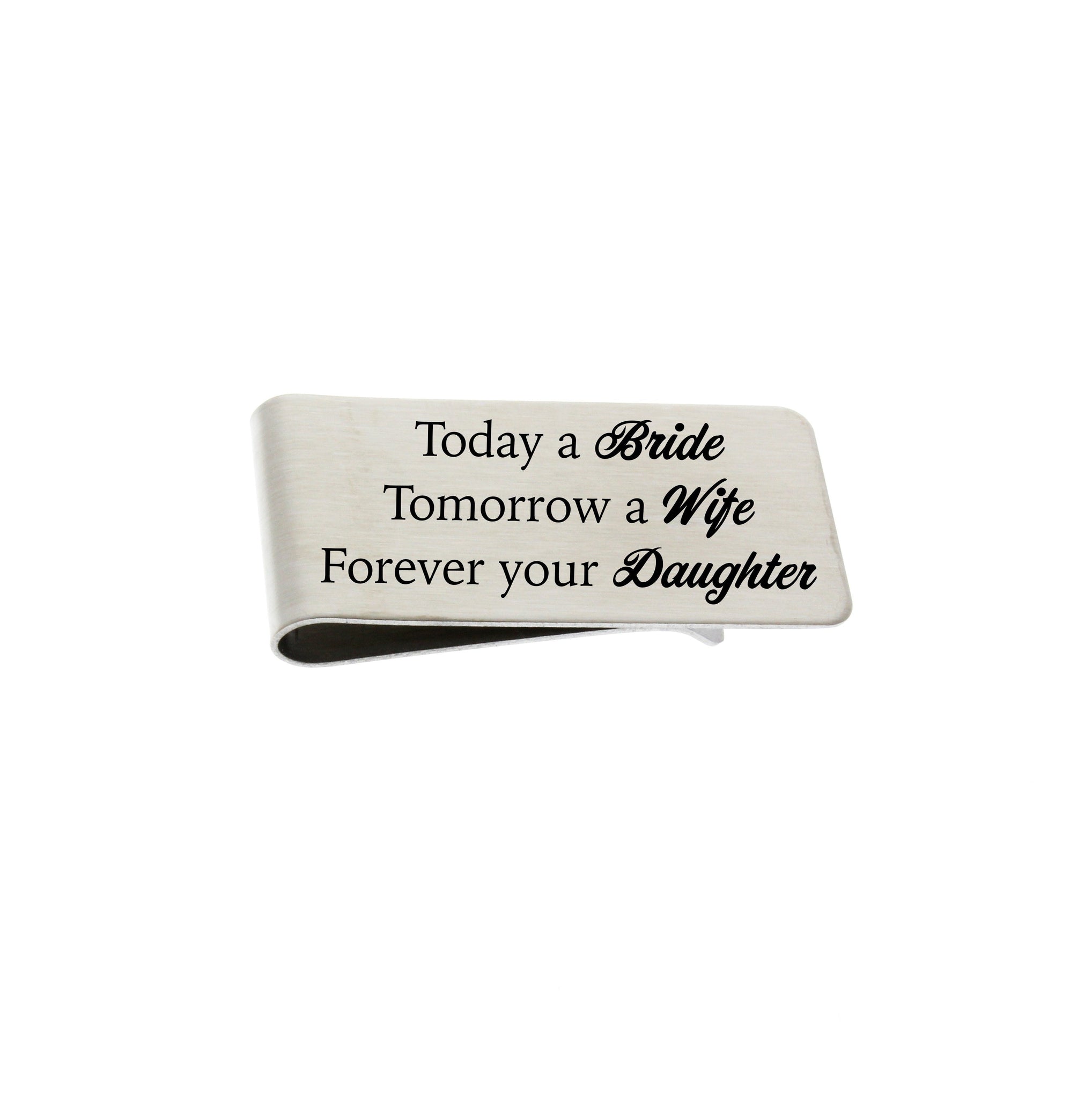 Money Clip - Custom Father of the Bride