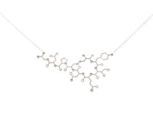 oxytocin necklace molecular structure oxytocin serotonin