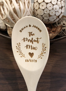 The Perfect Mix - Personalized Wood Spoon