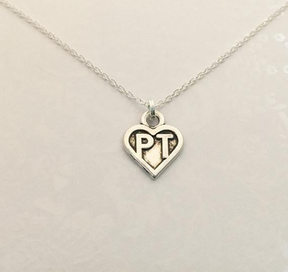 Physical Therapist PT Necklace - Anomaly Creations & Designs