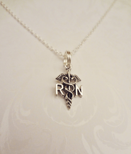 RN Registered Nurse Necklace - Anomaly Creations & Designs
 - 2