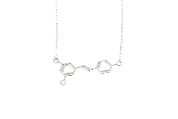 Wine Molecule Necklace